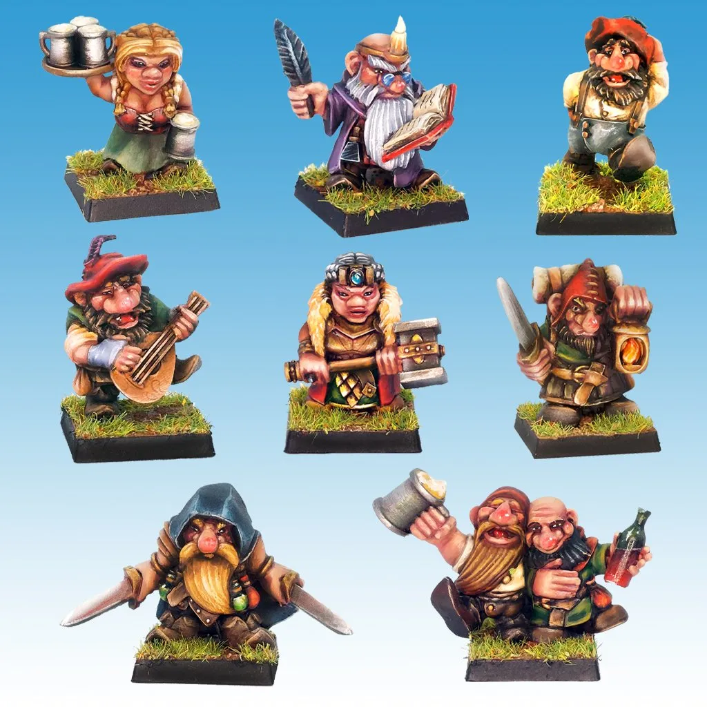 Dwarf Personalities Bundle (8)