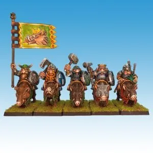 Dwarf Boar Riders Command