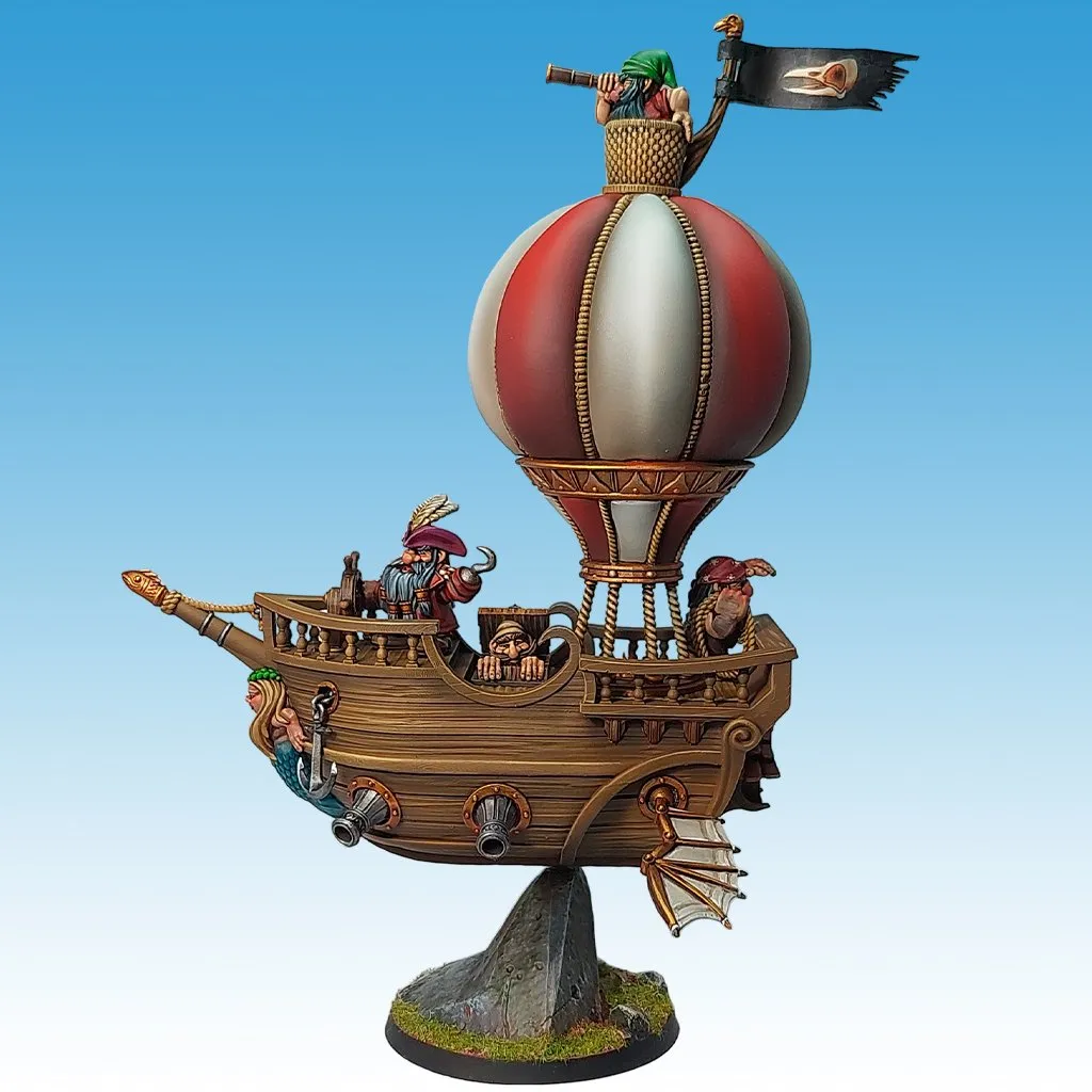 Dwarf Flying Ship
