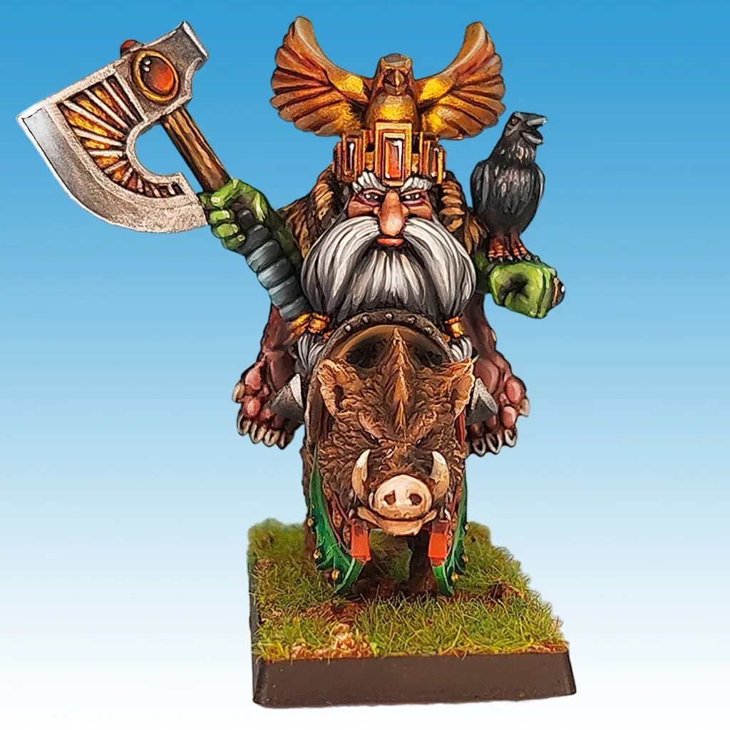 Dwarf King on Boar