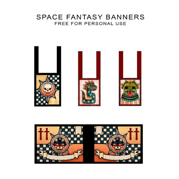 Space Fantasy Banners PDF - Image 2