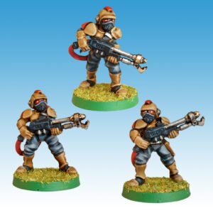 Amazons Flamethrowers