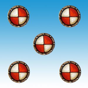 10 Small Plain Shields